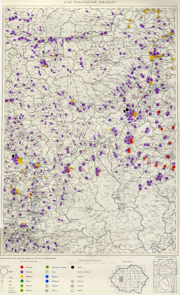 Ein Plakat mit einer Deutschlandkarte, auf der farbige Punkte die Bevölkerungsverteilung anzeigen, begleitet von Text und Zahlen unten.